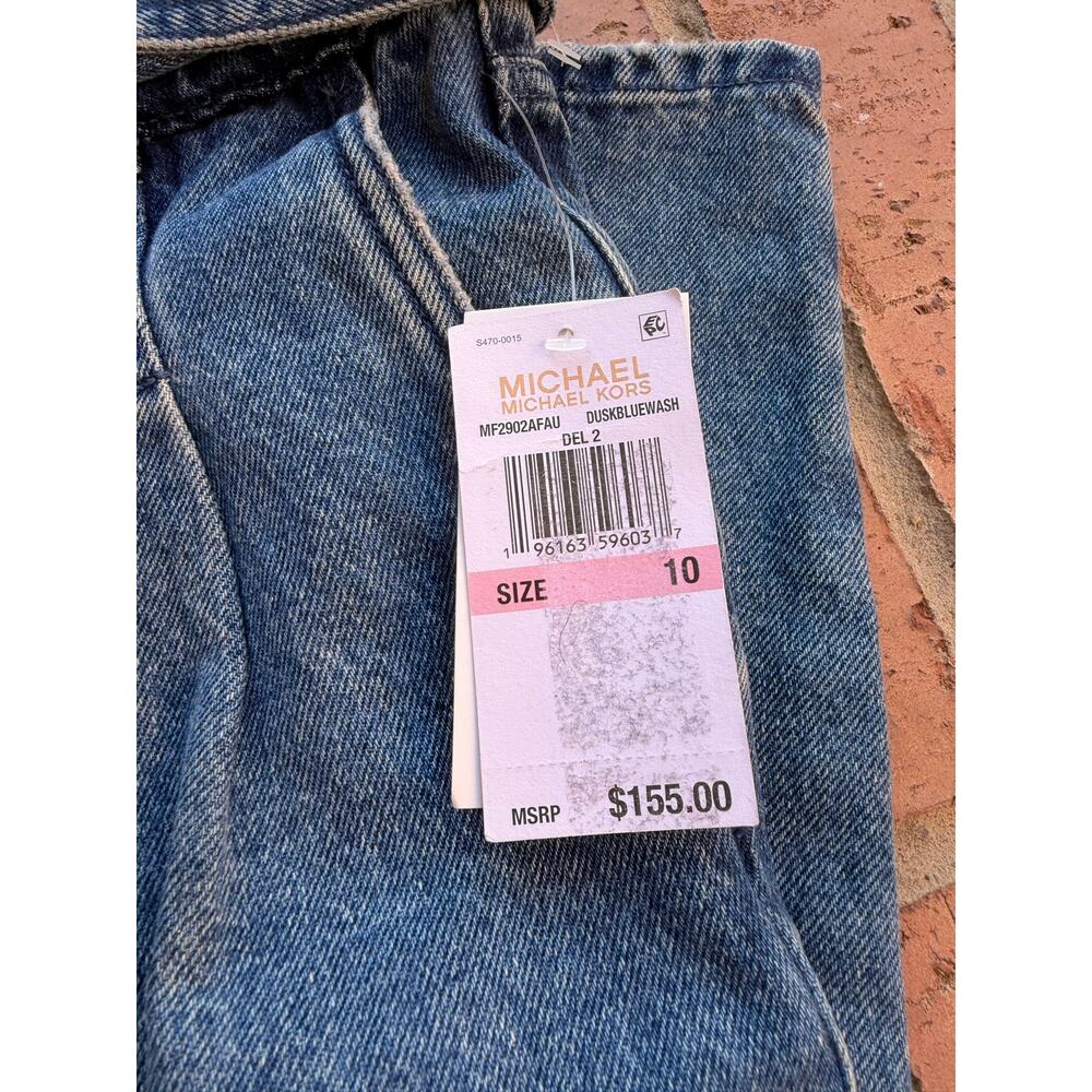 Michael Kors Dusk Blue Wash Jeans Size 10 NWT - Picture 7 of 7